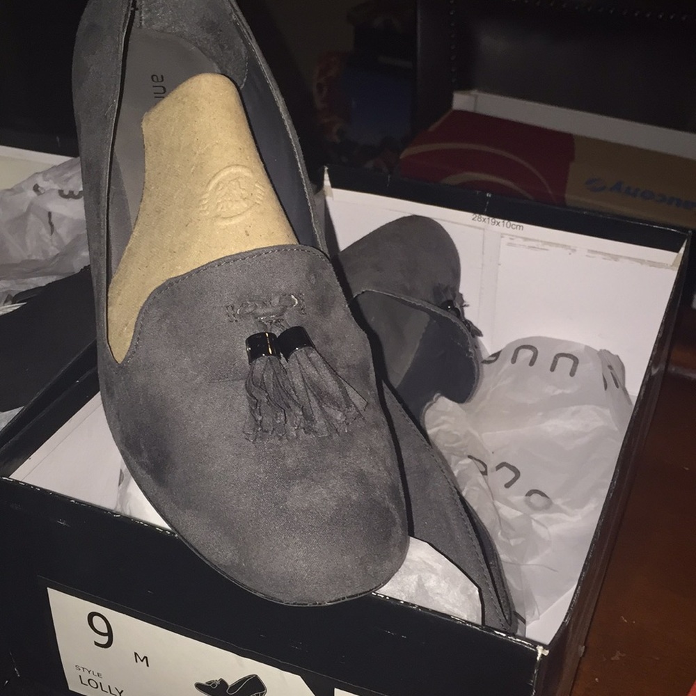 Ann Marino Grey Heels